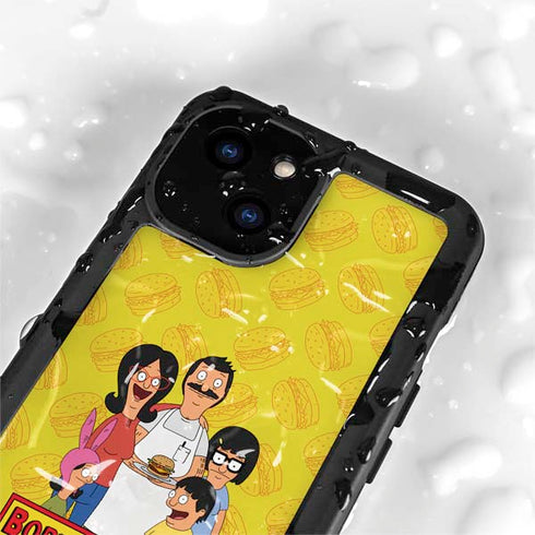 Bobs Burgers Family Portrait iPhone 15 Waterproof Case